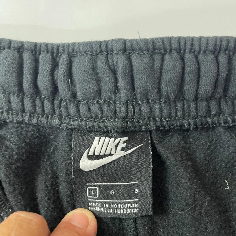 Nike Sweatpants Mens Large Black Sportswear Club Fleece Gym Comfort Athleisure